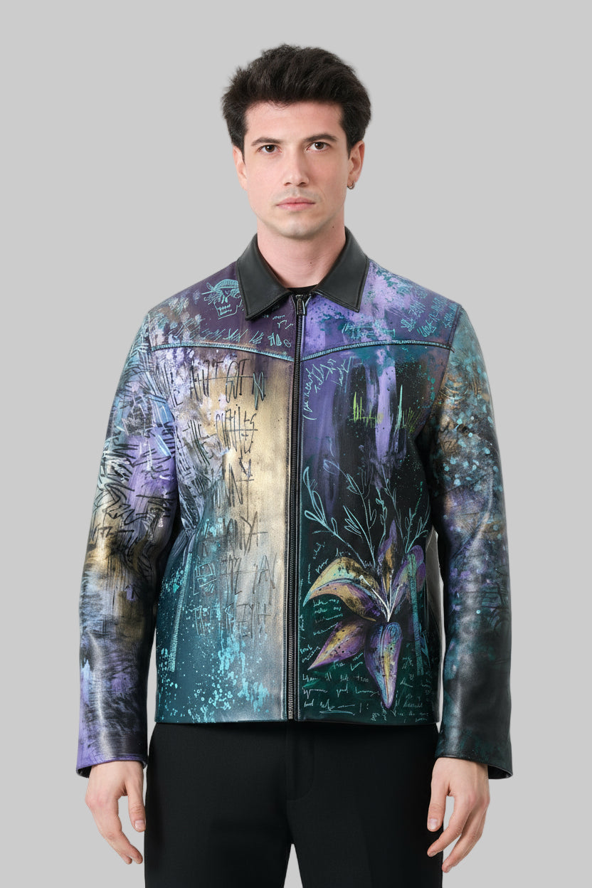GARDEN OF EDEN LEATHER CLASSIC JACKET
