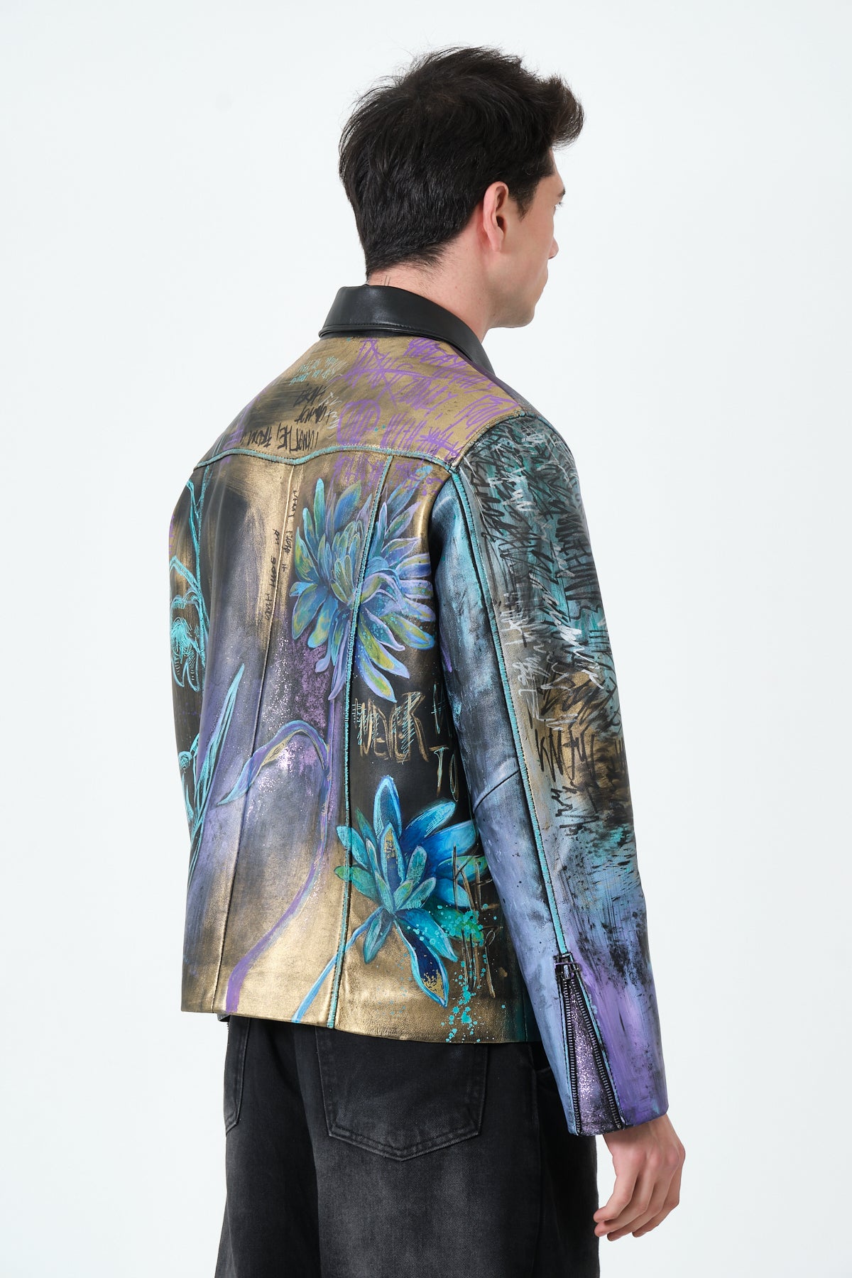 GARDEN OF EDEN LEATHER CLASSIC JACKET