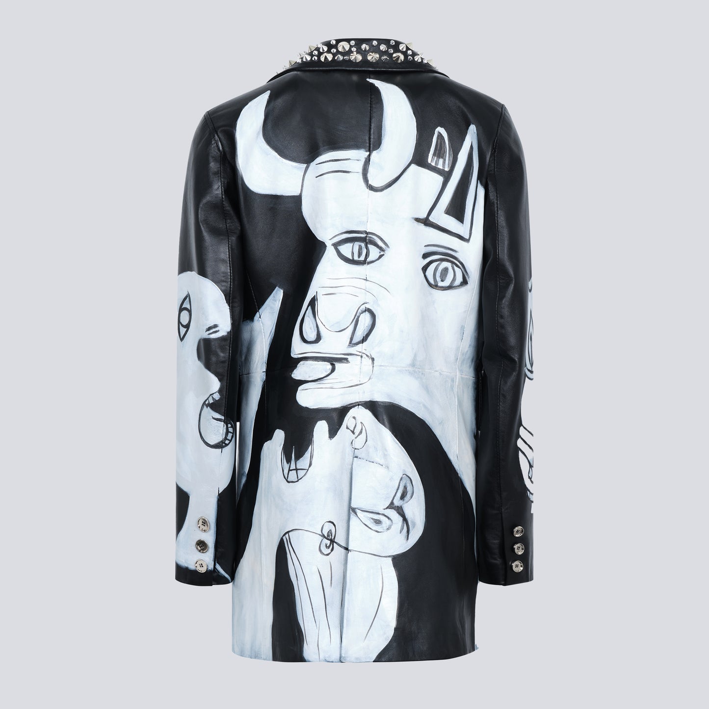 GUARNICA LEATHER BLAZER JACKET