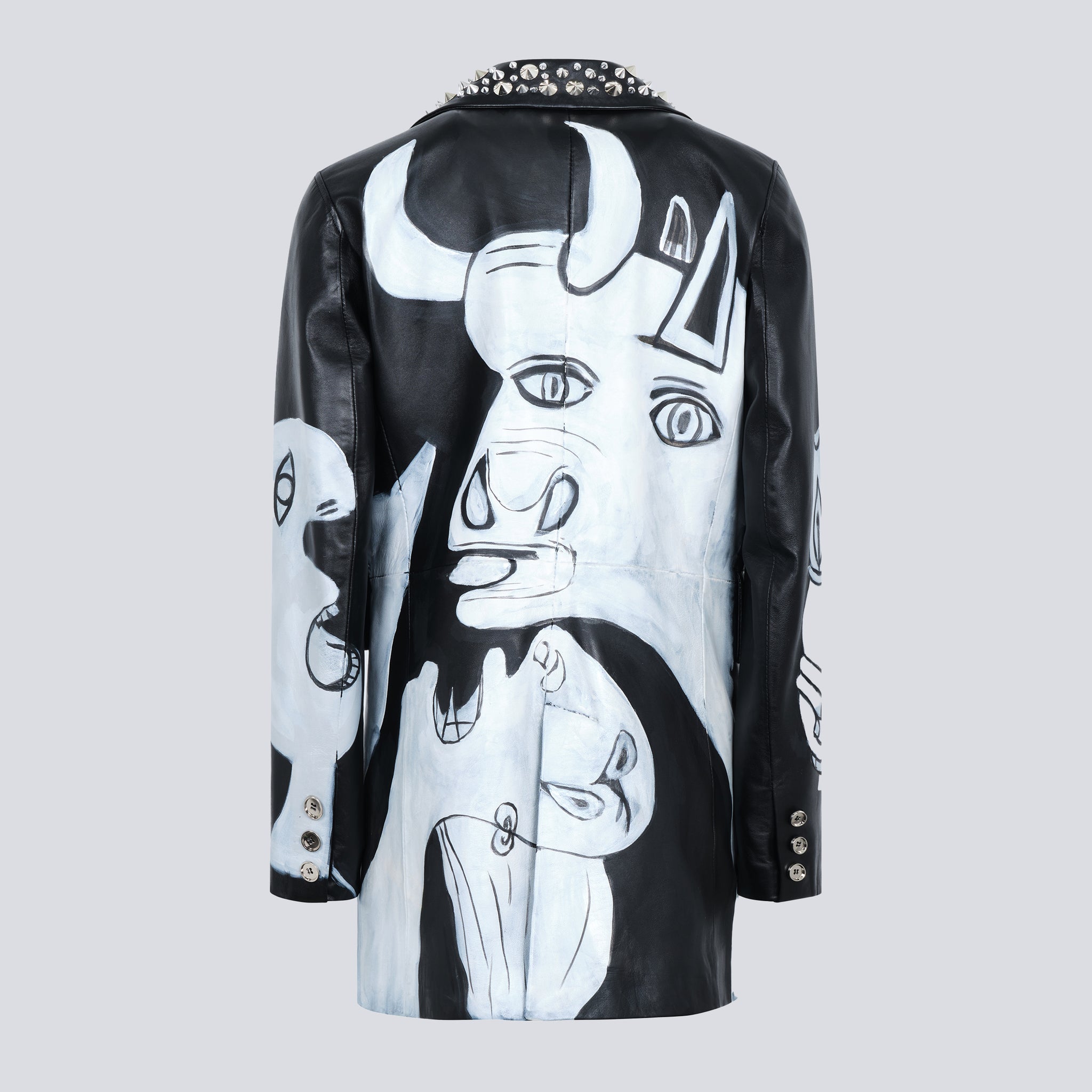 GUARNICA LEATHER BLAZER JACKET