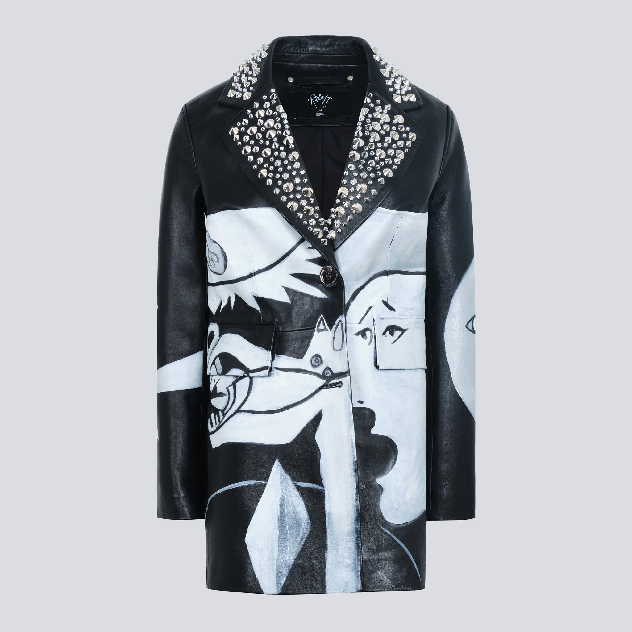 GUARNICA LEATHER BLAZER JACKET