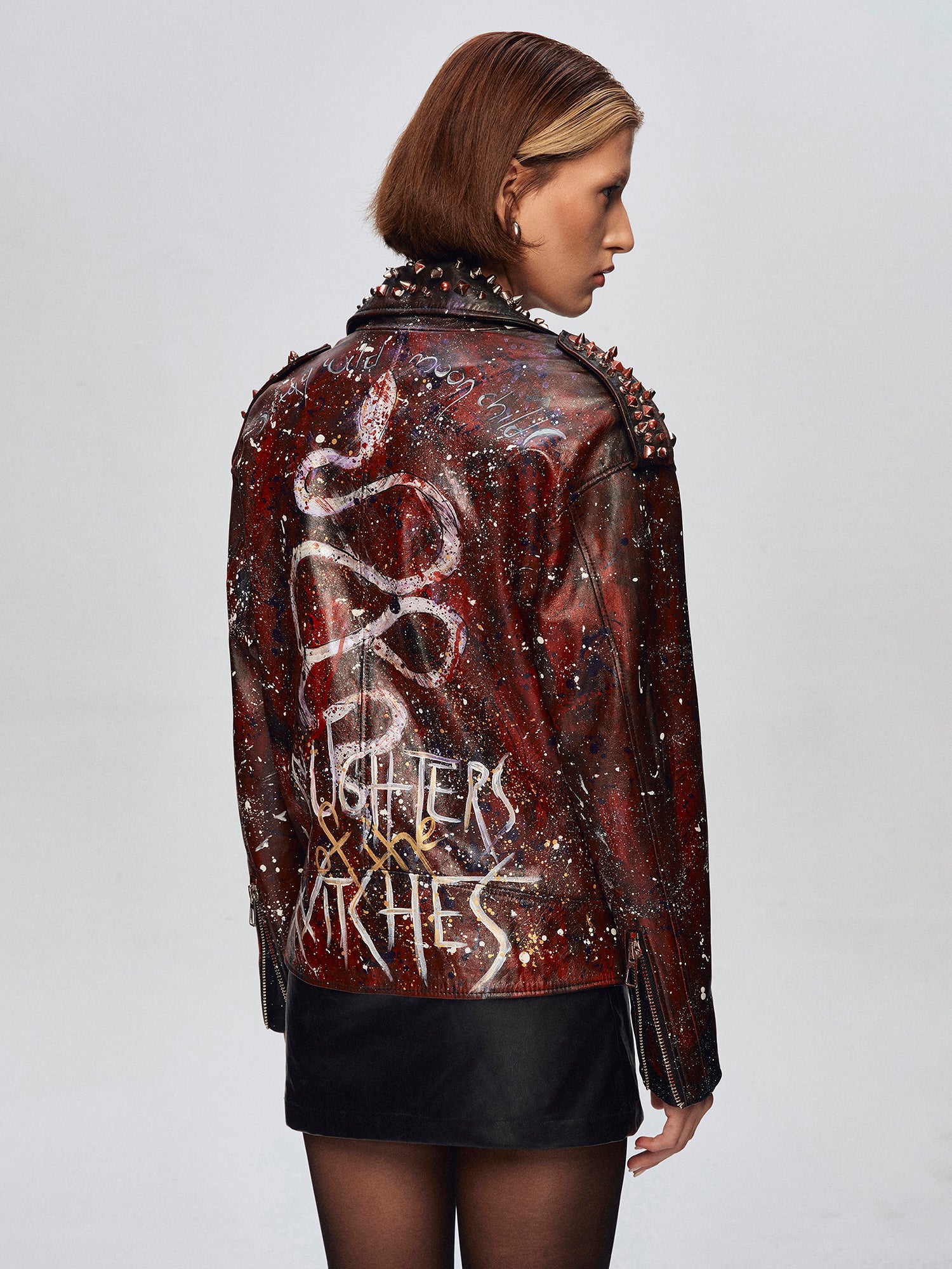 MEDUSA BIKER LEATHER JACKET