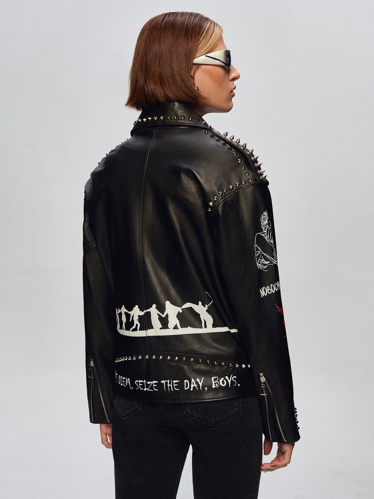 ANTONIUS LEATHER BIKER