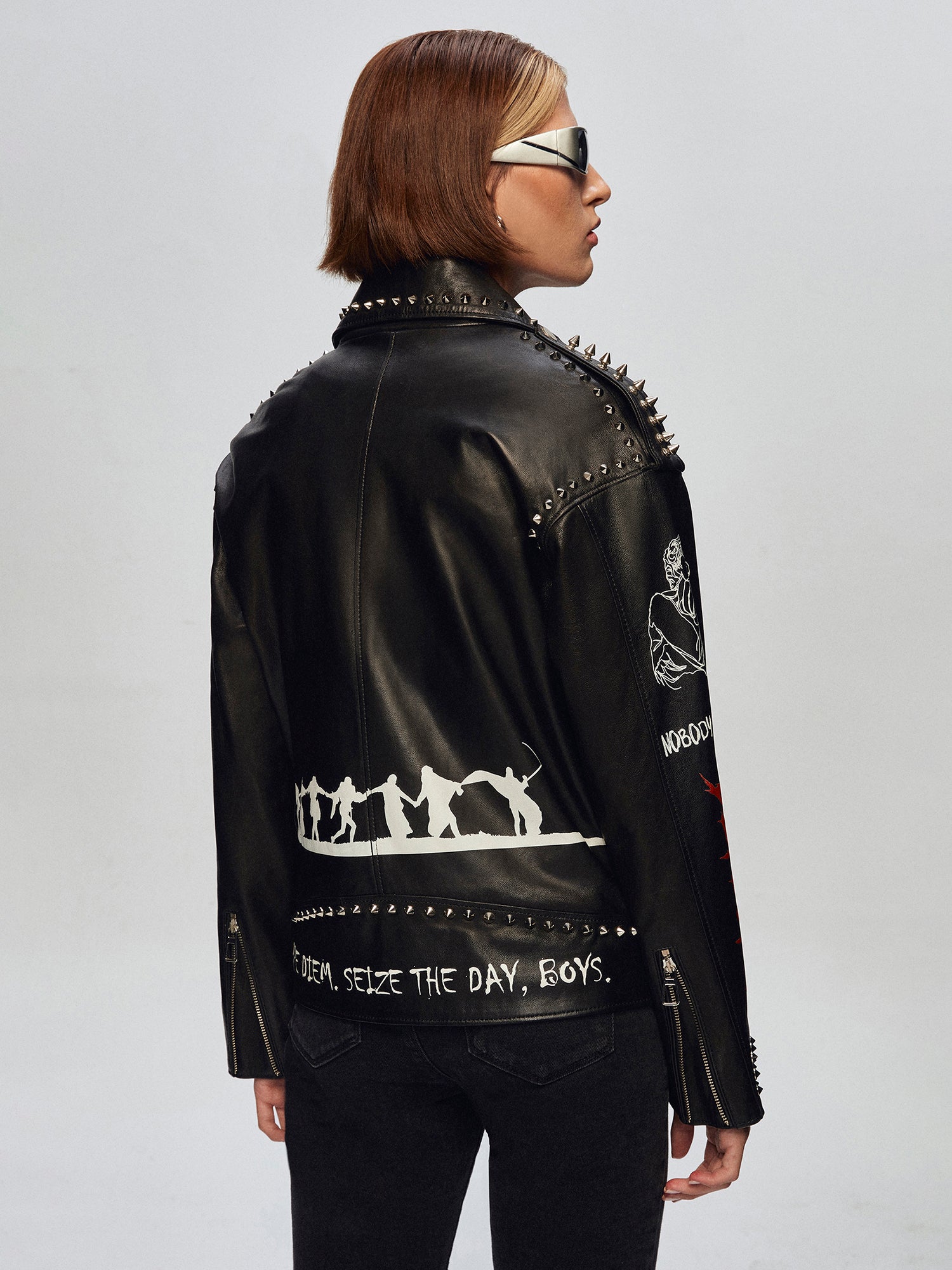 ANTONIUS LEATHER BIKER