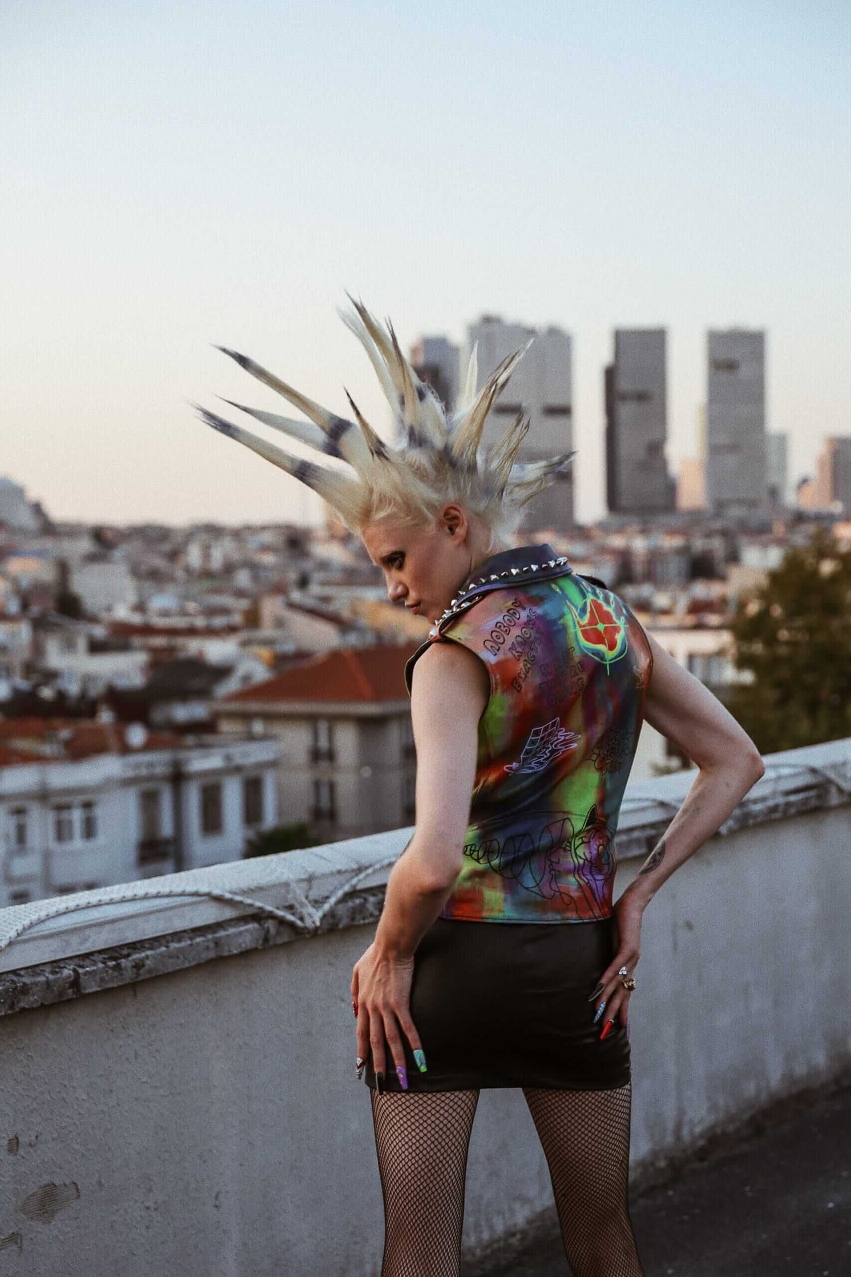 1943 Leather Bıker Vest